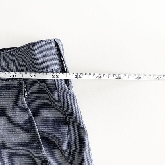 Billabong Mens Hybrid Shorts Cross Fire Submersible Stripes Pattern Gray Size 44 - Picture 4 of 7